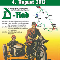 D-Rad Treffen 2012 Werbeplakat