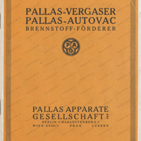 PALLAS-Vergaser und PALLAS-Autovac Brennstoff-Förerer D-Rad DERAD