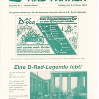 D-Rad Treffen 1995 Der D-Rad Fahrer Zeitschrift