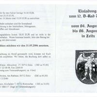 D-Rad Treffen 2006 Einladung