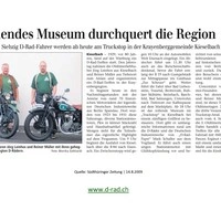 Zeitungsbericht D-Rad Treffen 2009