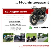 D-Rad Treffen 2010 Werbeplakat