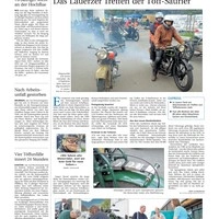 Zeitungsbericht D-Rad Treffen 2011