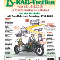 D-Rad Treffen 2013 Werbeplakat