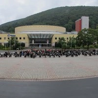 D-Rad Treffen 2014 Halt in Suhl Panorama