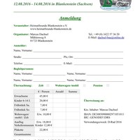 D-Rad Treffen 2016 Anmeldung