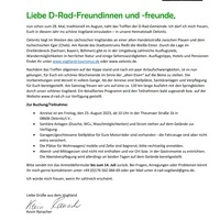 D-Rad Treffen 2023 Einladung