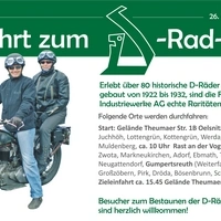 D-Rad Treffen 2023 Flyer