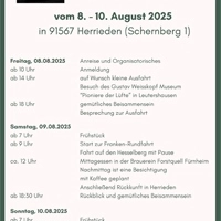 D-Rad Treffen 2025 Programm