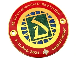 Plakette 29. Internationales D-Rad Treffen 2024