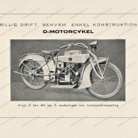 D-Rad D-Motorcykel finnisch Prospekt M23