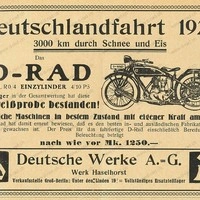 D-Rad R0/4 Werbung Reklame