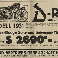 D-Rad R9 Das Motorrad Österreich Werbung