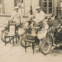 D-Rad Treffen 1928 auf dem Brocken Foto