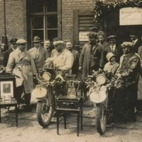 D-Rad Treffen 1928 auf dem Brocken Foto