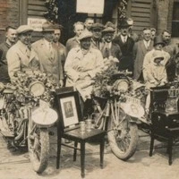 D-Rad Treffen 1928 auf dem Brocken Foto