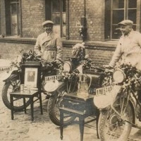 D-Rad Treffen 1928 auf dem Brocken Foto