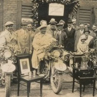 D-Rad Treffen 1928 auf dem Brocken Foto