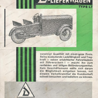 D-Rad D-Lieferwagen L-7 L7