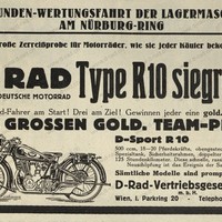 D-Rad Type R10 siegreich 144-Stunden-Fahrt ADAC