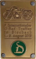 D-Rad Treffen 2003 Plakette