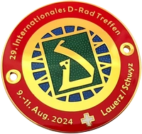 D-Rad Treffen 2024 Plakette