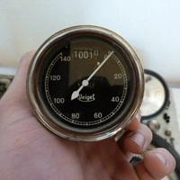 Veigel-Tachometer 140 km/h D-Rad R10